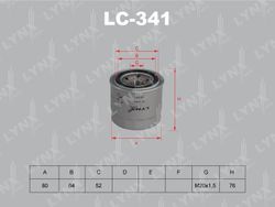 LC341 Фильтр масляный