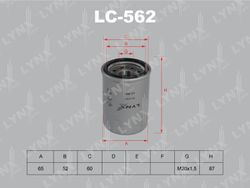 LC562 Фильтр масляный