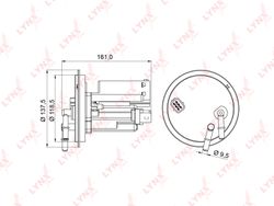 LF977M Фильтр топливный