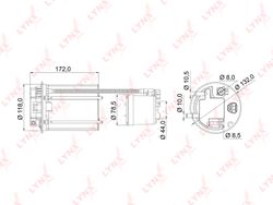 LF985M Фильтр топливный