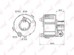 LF993M Фильтр топливный