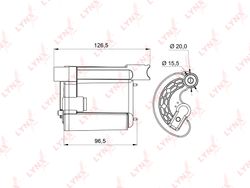 LF995M Фильтр топливный