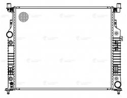 LRC15164 Радиатор охлаждения ML/GL (W164) (05-) AT