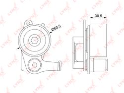 PB1149 Ролик натяжной ремня ГРМ