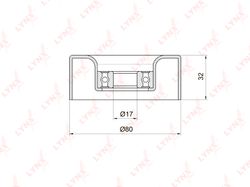PB5011 Ролик натяжной приводного ремня