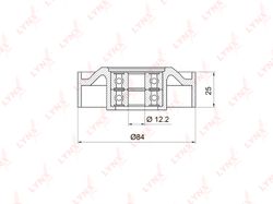 PB5018 Ролик натяжной приводного ремня