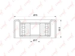 PB5126 Ролик натяжной приводного ремня