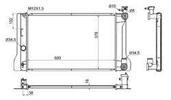 TYZRE1401216 Радиатор охлаждения двигателя